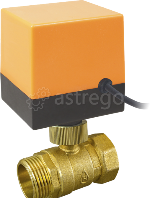 Кран шаровой с электроприводом AR500-2M-20/17 GBP, P=0…1,6МПа, упл.: PTFE, Tраб.: +2…+90°С, Ду=20мм, Екатеринбург - изображение 1