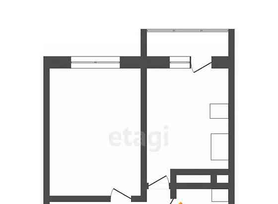 1-комн. квартира, 37.9 м2, 5/17 эт. Дмитров