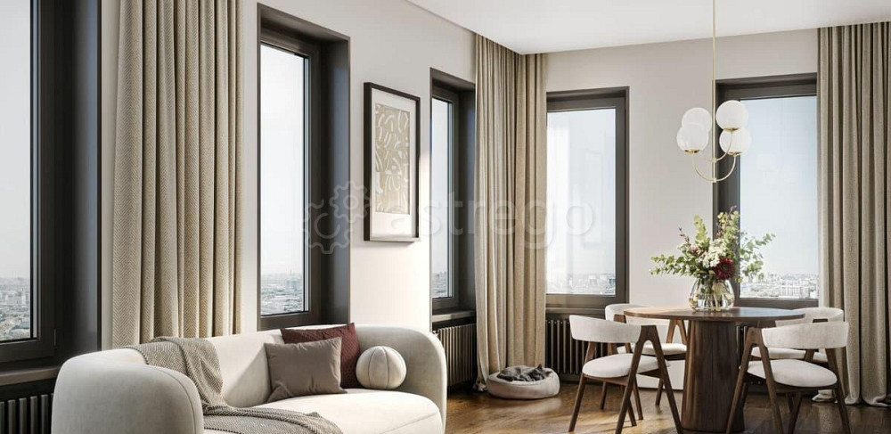 2-комн. квартира, 62.2 м2, 10/40 эт. Москва - изображение 9