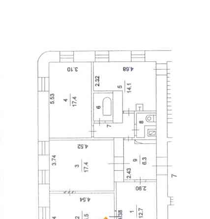 Комната, 17.4 м2, 3/5 эт. Москва