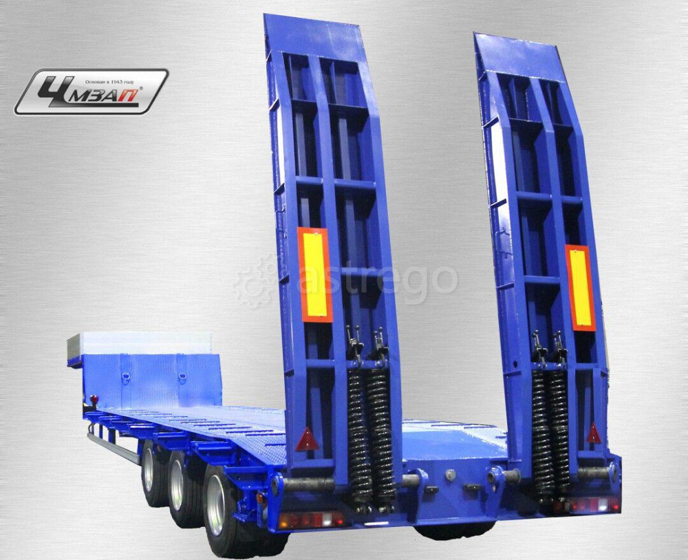 Полуприцеп ЧМЗАП 99064-052-МТ2-PW П/п тяжеловоз трал, мех.трапы, г/п 38т., ССУ1250-1350 Краснодар - изображение 1
