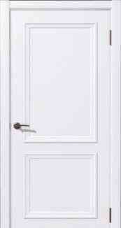 Дверь межкомнатная серия Классик модель Гладкие 600х900 мм покрытие ламинатин, белый Чита