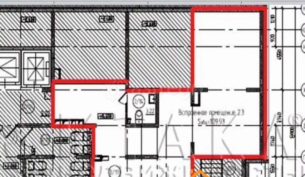 Свободного назначения, 106.7 м2 Санкт-Петербург - изображение 2