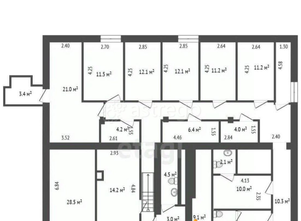 Офис, 12.1 м2 Санкт-Петербург - изображение 5