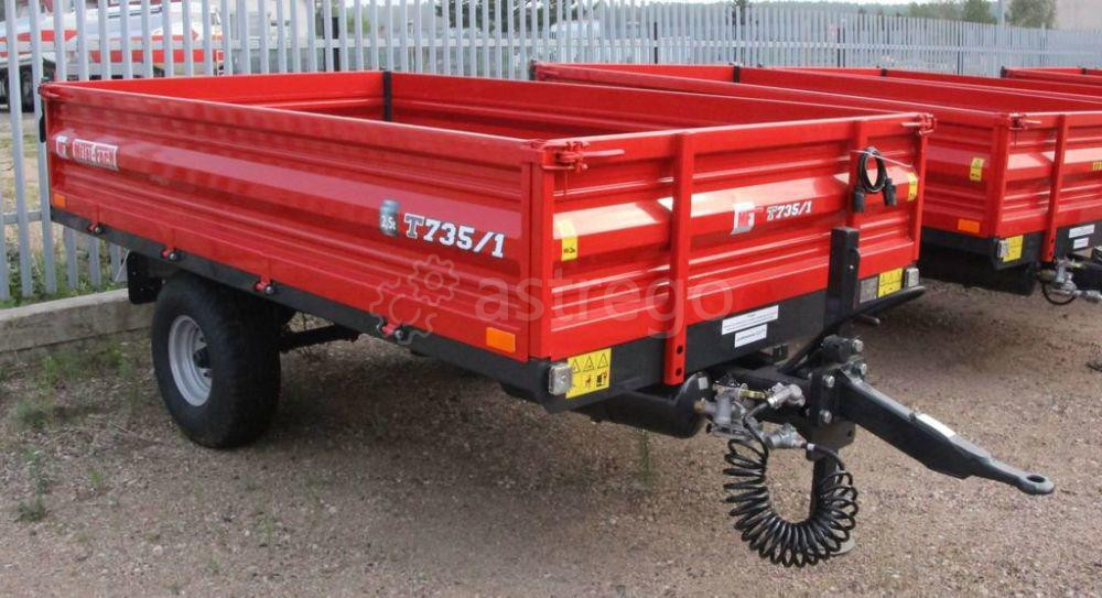 Сельскохозяйственный прицеп Metal-Fach T735A — 2,5T Санкт-Петербург - изображение 1