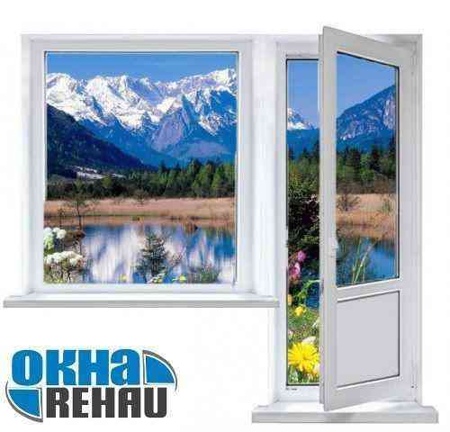 Балконный блок ПВХ пятикамерное DELIGHT design 2000х2100 мм, без монтажа Екатеринбург