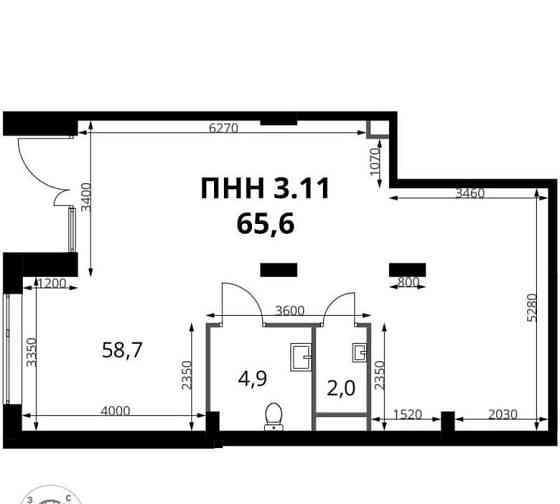 Свободного назначения, 65.6 м2 Химки