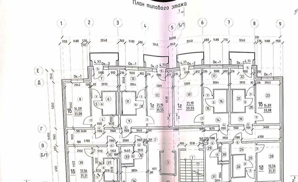 Студия, 18 м2, 1/9 эт. Минусинск - изображение 1