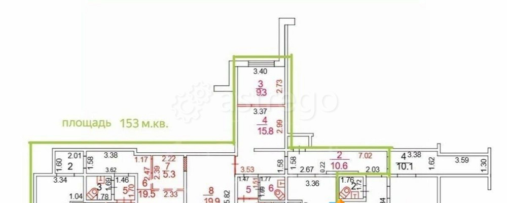 Торговое помещение, 153.5 м2 Москва - изображение 2