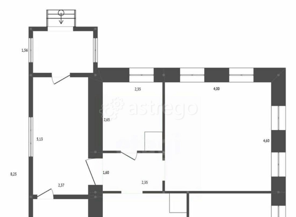 Дом, 42.1 м2, 11.2 сотки, 1 эт. Белогорск - изображение 1