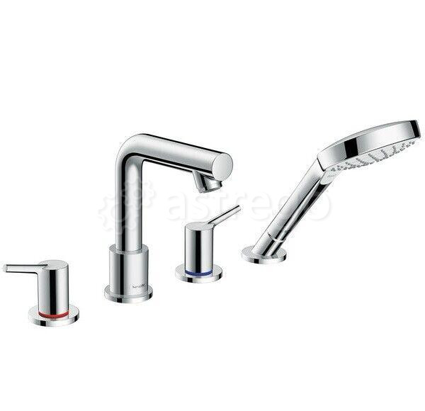 Смеситель для ванны и душа Hansgrohe, Talis S, тип открывания воды - двухвентильный Москва - изображение 1