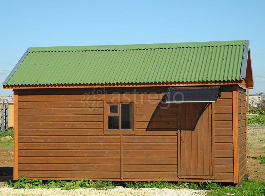 Строительство бани русской имитация бруса 2,8х5,6 м Санкт-Петербург - изображение 1