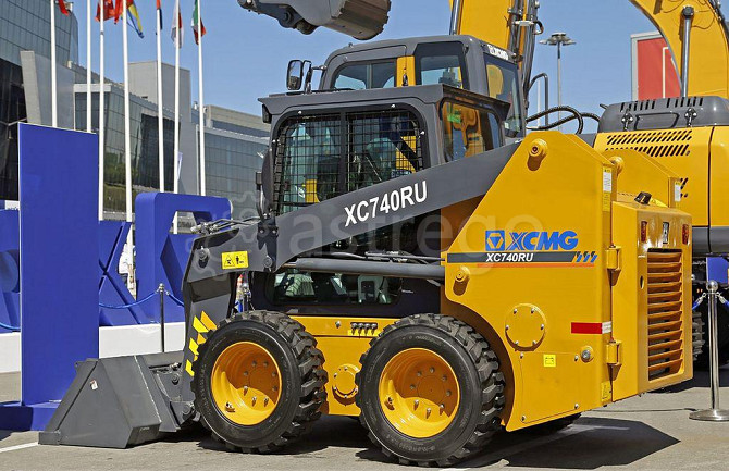 Мини-погрузчик XCMG XC740RU, грузоподъёмность 900 кг Краснодар - изображение 1