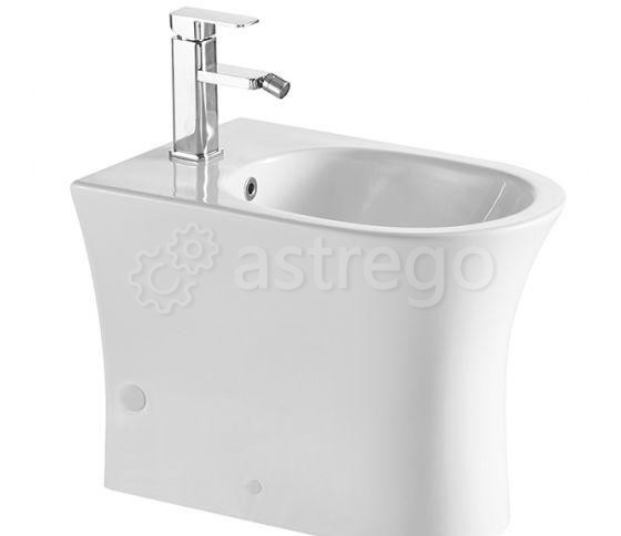 Биде напольное пристенное Ceramica Nova STAR CN1906 Ceramica-nova Москва - изображение 1