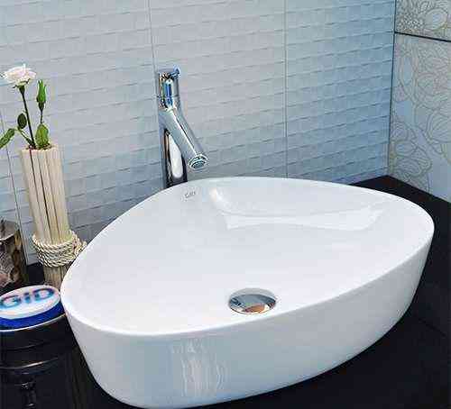 Раковина на столешницу Cerama LUX 9386 (50х40,5х10,5) Красноярск