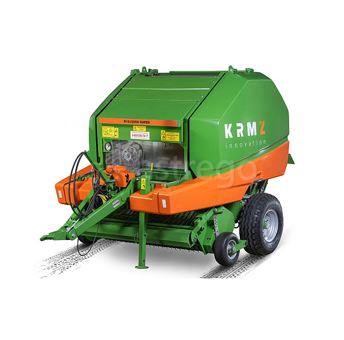 Пресс-подборщик рулонный KRMZ R12/2000 SUPER с нитеувязочным устройством, с модифицированными кожуха Краснокамск - изображение 1