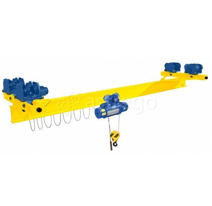 Кран мостовой однобалочный опорный однопролётный г/п 10 т пролет 16,5 м TOR Иркутск - изображение 1
