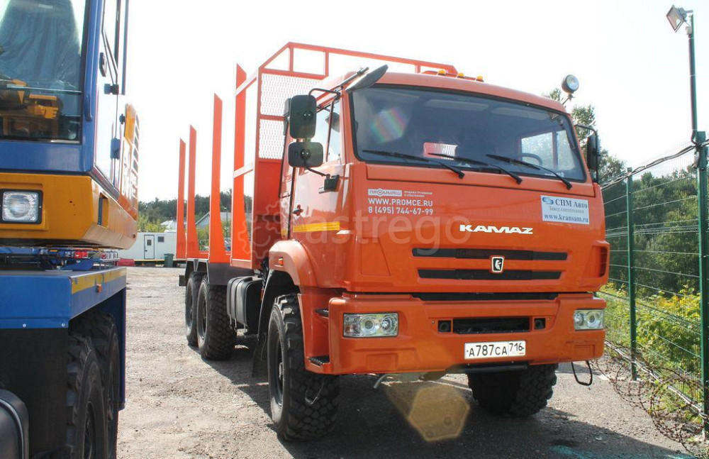 Лесовоз (Сортиментовоз) КАМАЗ 43118 Москва - изображение 1
