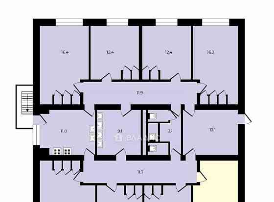 Комната, 18 м2, 7/9 эт. Санкт-Петербург