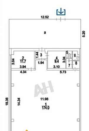 Производственное, 203.5 м2 Москва