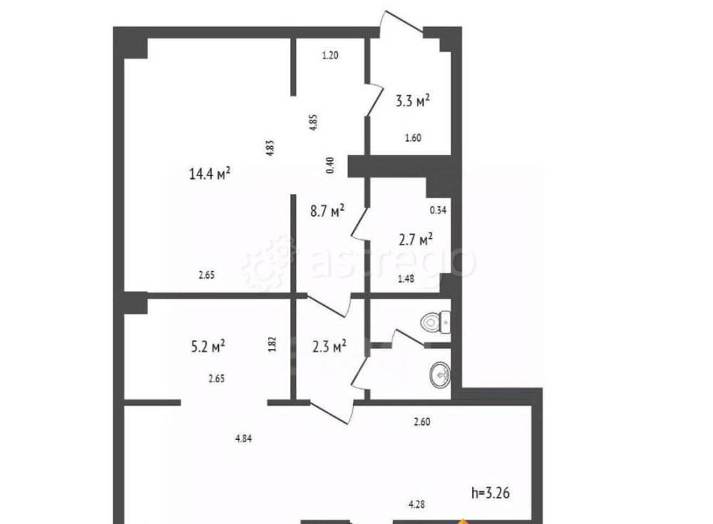 Торговое помещение, 76.6 м2 Красноярск - изображение 7