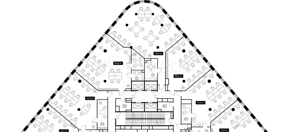Офис, 80.7 м2 Москва - изображение 4