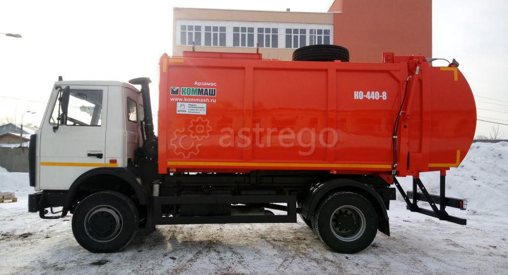 Мусоровоз КО-440-8 шасси МАЗ 5337Х2 Самара - изображение 1