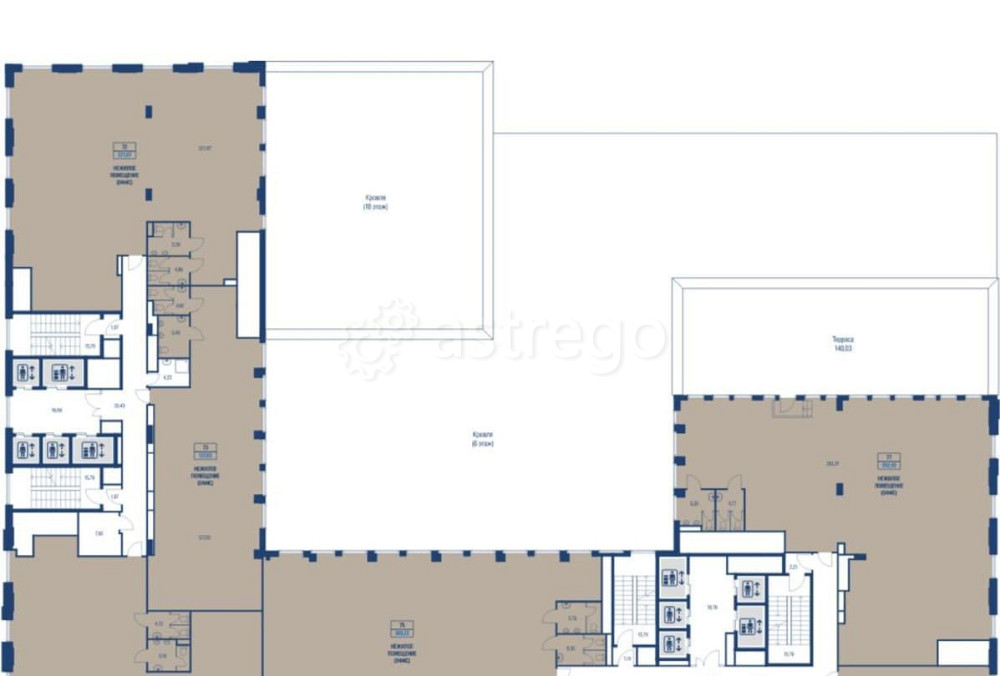 Офис, 222 м2 Москва - изображение 2