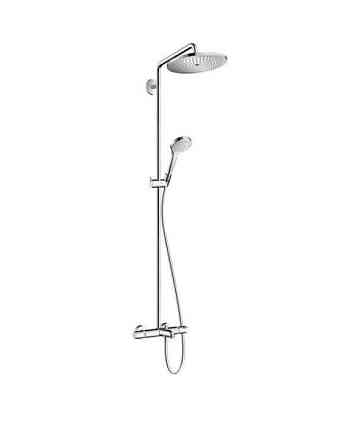 Душевая стойка Hansgrohe, Croma Select S, тип регулирования воды - термостатический картридж, излив  Москва