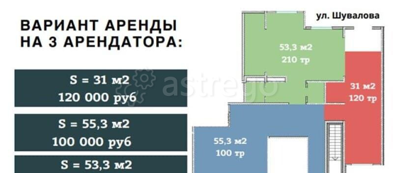 Свободного назначения, 146 м2 Санкт-Петербург - изображение 5