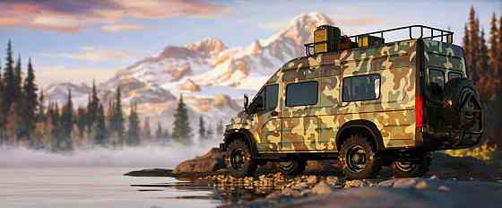 НЕКСТ ТРИО автобус ЦМФ КАМУФЛЯЖ 4х4 Москва