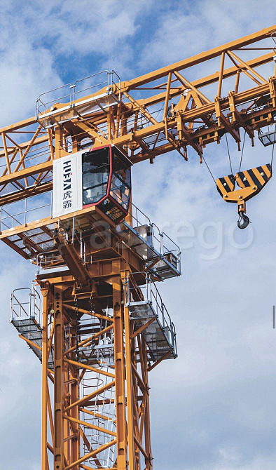 Кран башенный Dongjian QTZ125B, грузоподъемность 10/5 тонн. Иркутск - изображение 1