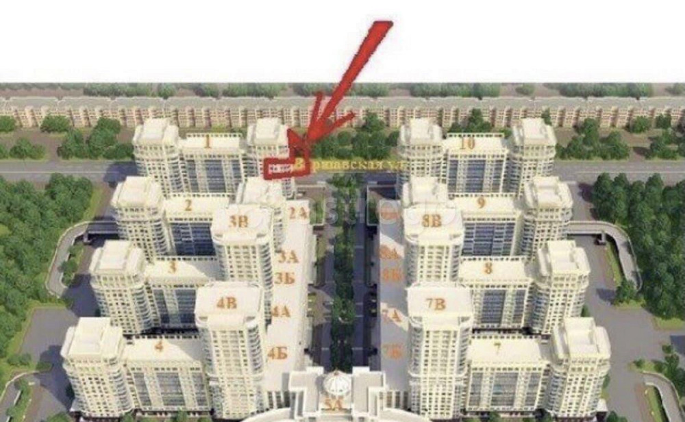 4-комн. квартира, 155 м2, 10/17 эт. Санкт-Петербург - изображение 2