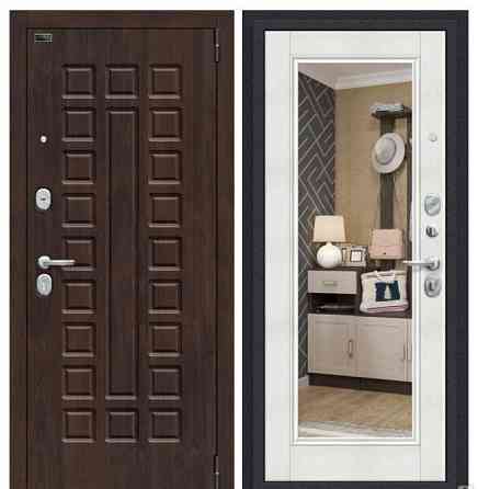 Входная дверь El Porta зеркало бьянка. Zet. Производство Рязань Ростов-на-Дону