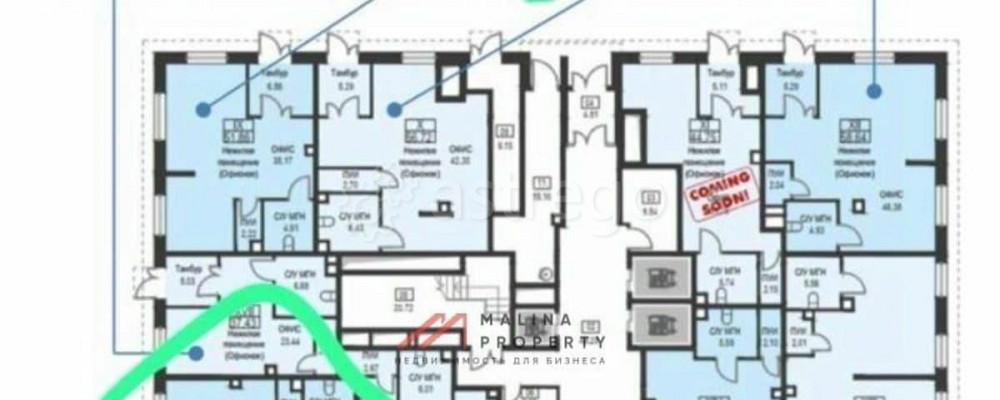 Торговое помещение, 57 м2 Одинцово - изображение 5