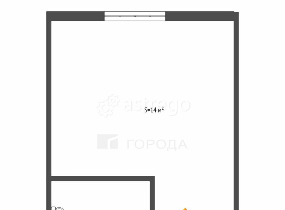 Комната, 14 м2, 1/9 эт. Барнаул - изображение 2