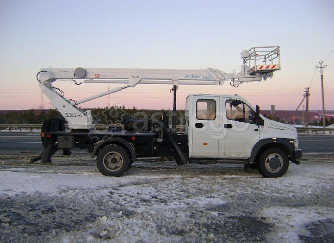 Автовышка ТА-18 на шасси ГАЗОН НЕКСТ С42R33 7 мест Самара - изображение 1