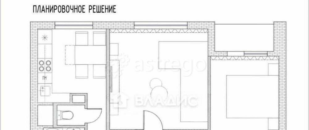 2-комн. квартира, 53.4 м2, 12/16 эт. Королев - изображение 5