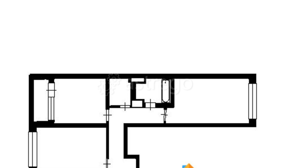 3-комн. квартира, 74 м2, 1/17 эт. Санкт-Петербург - изображение 3