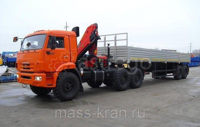 Манипулятор КМУ FAW 3250 6x4 Евро-5 Soosan SCS736LII верхнее управление Борт сталь 8,0 м АМ Автомаст Самара - изображение 1