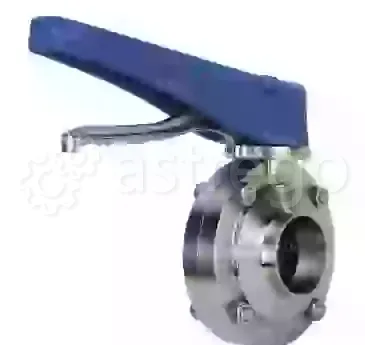 Затвор дисковый поворотный DN.ru WBV3131E-2W-W-H Ду15 Ру10 под приварку, пищевая нержавеющая сталь 3 Краснодар - изображение 1