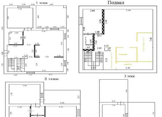 Коттедж, 224 м2, 4.3 сотки, 3 эт. Химки