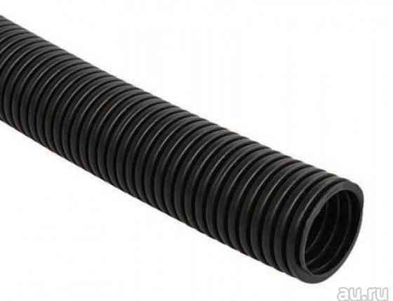 Труба ПНД гофро с зонд. d25мм черн (50 M) Ульяновск