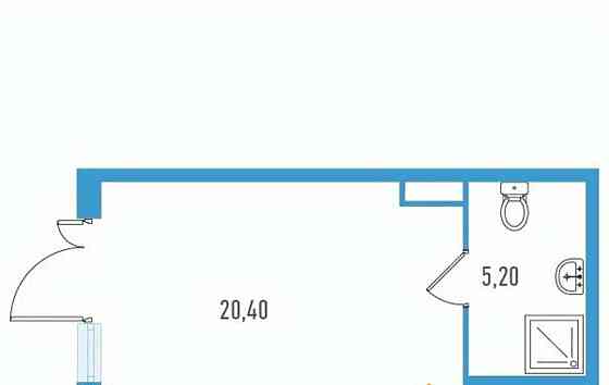 Свободного назначения, 26.3 м2 Санкт-Петербург