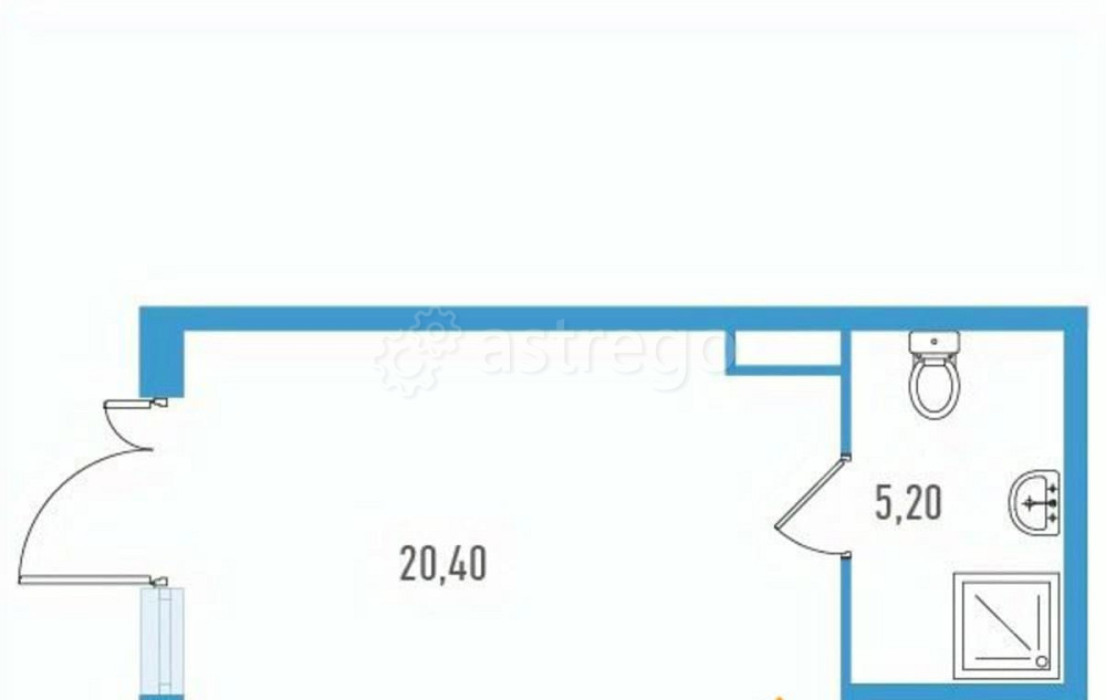 Свободного назначения, 26.3 м2 Санкт-Петербург - изображение 2