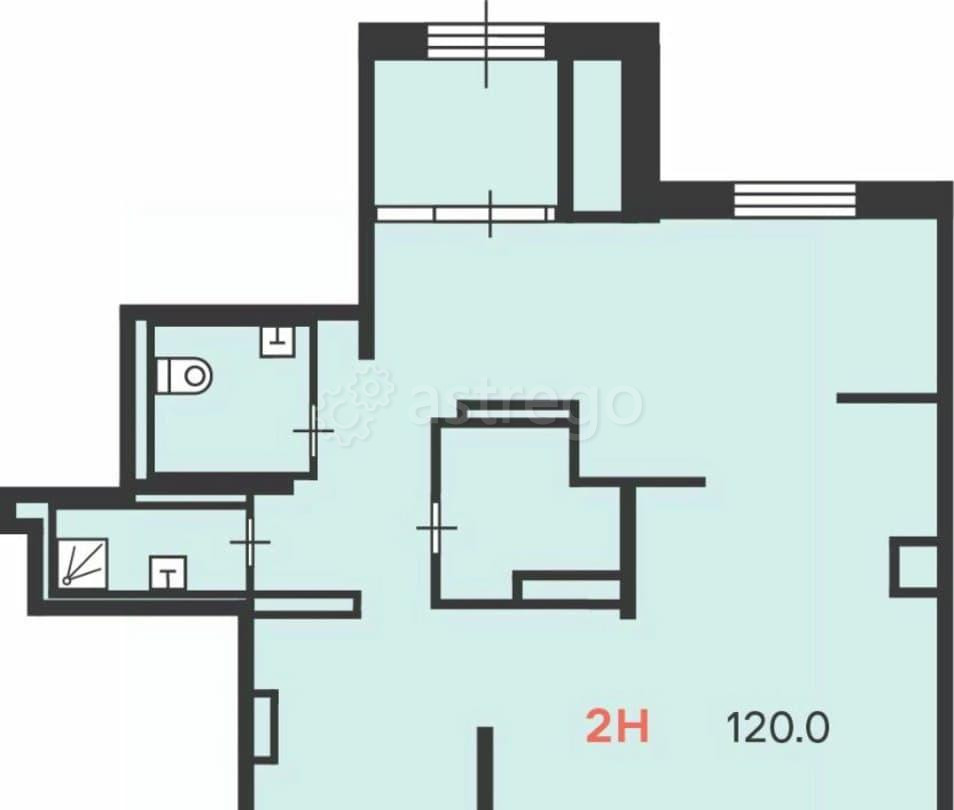 Свободного назначения, 120 м2 Москва - изображение 2