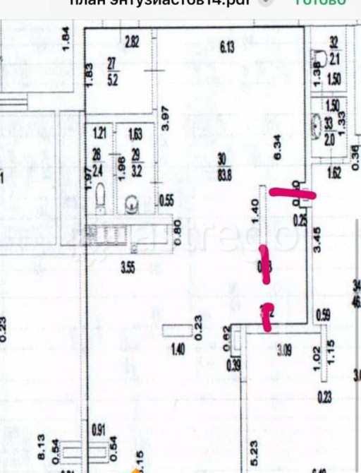 Торговое помещение, 94.6 м2 Уфа - изображение 6