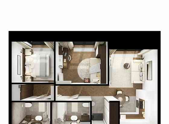 2-комн. квартира, 55 м2, 5/9 эт. Санкт-Петербург