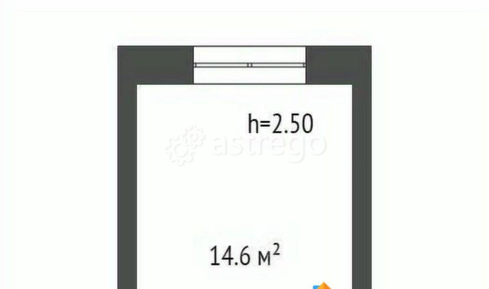 Студия, 14.6 м2, 5/5 эт. Красноярск - изображение 2