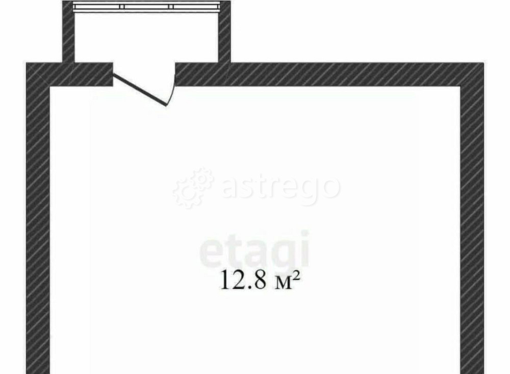 Комната, 11.8 м2, 5/5 эт. Белгород - изображение 3